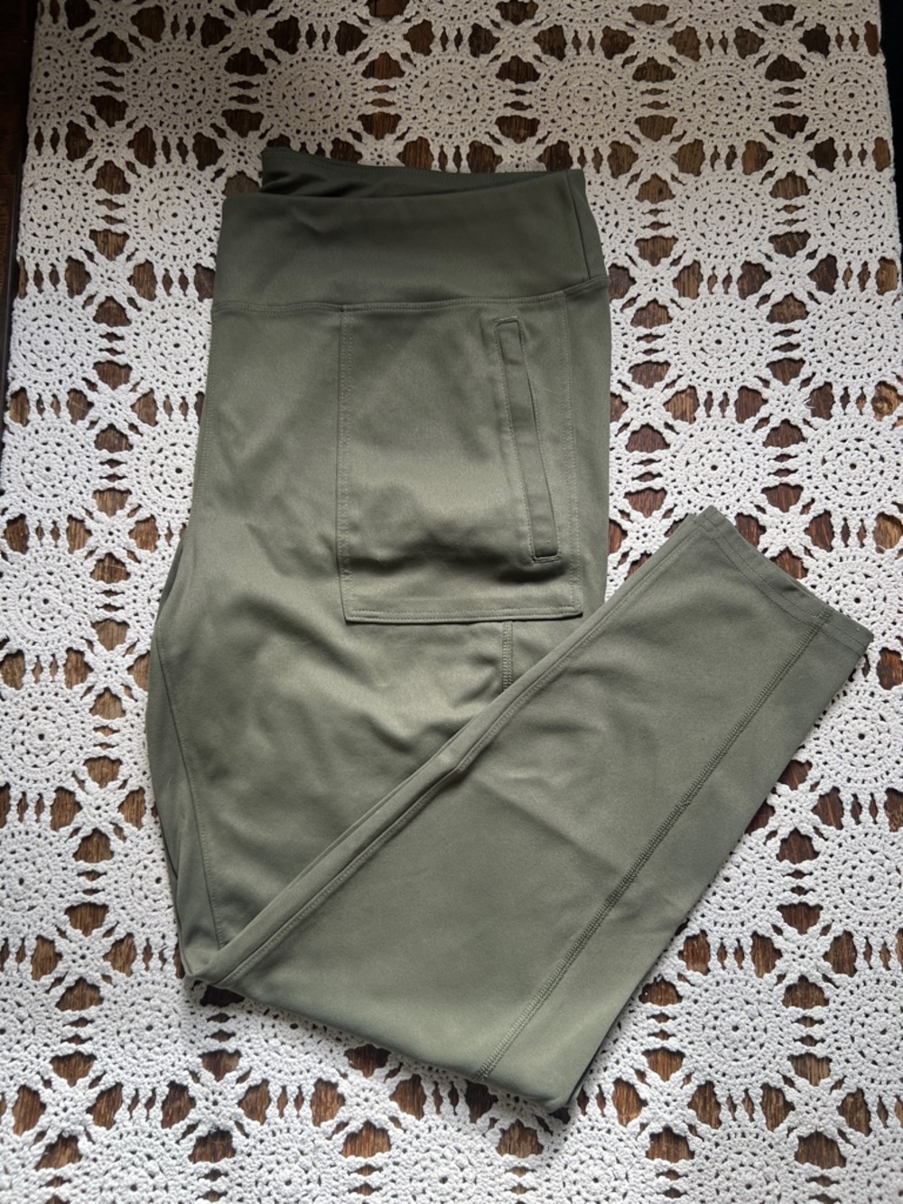 Ridgecut green legging pants size XL with pockets